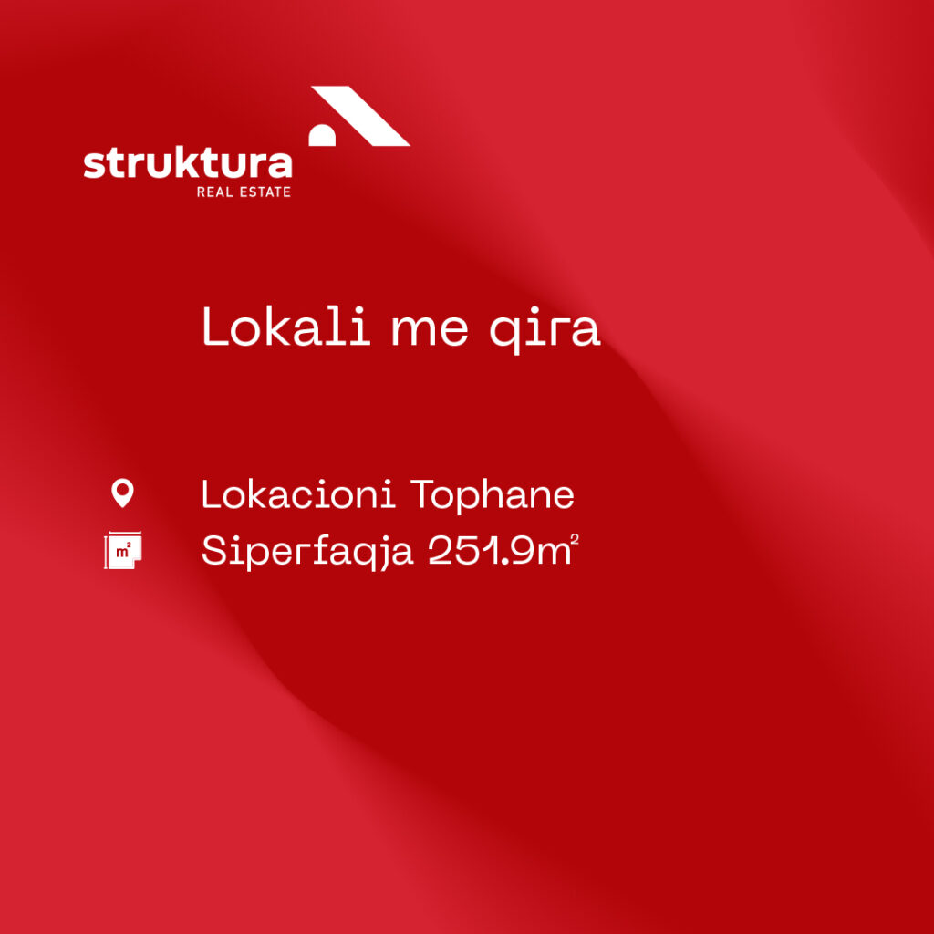 Lokal me qira, ne Tophane!