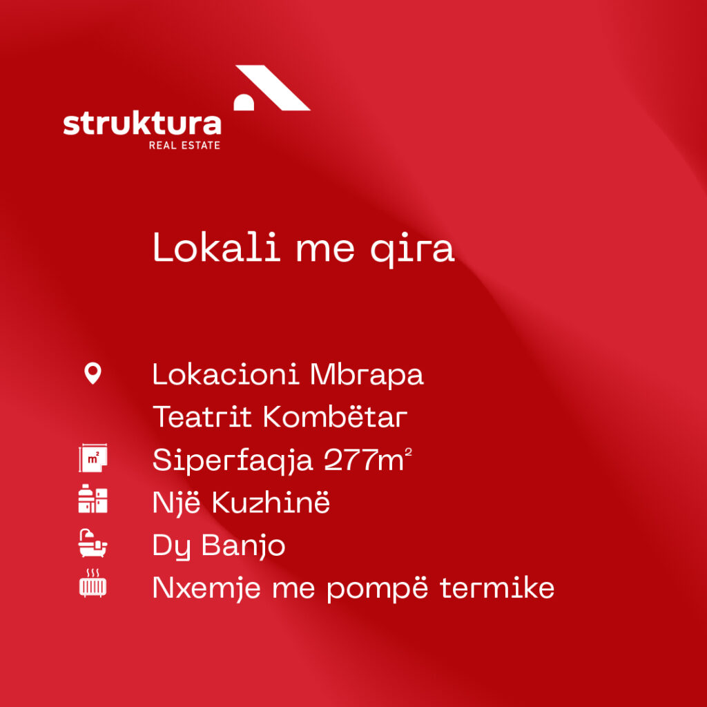 Lokal me qira, ne Qender!