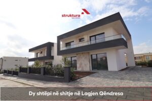 Dy shtepi ne shitje, ne Lagjen Qendresa!