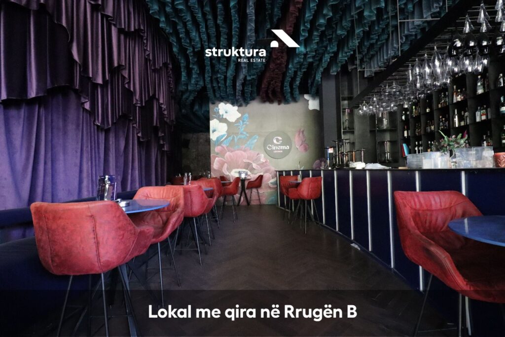 Lokal me qira, ne Rrugen B!