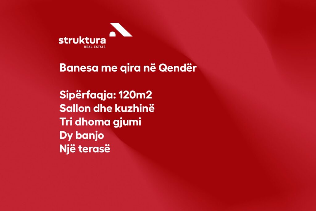 Banesa me qira, ne Qender!