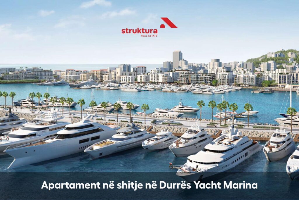 Apartament ne shitje, ne Durres Yacht Marina!