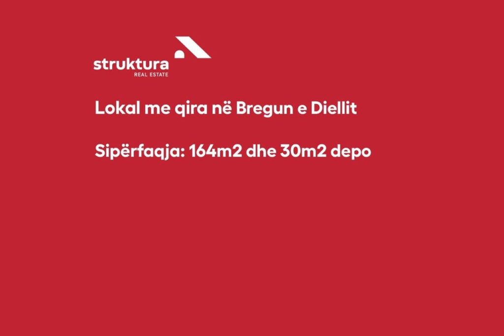 Lokal me qira, ne Bregun e Diellit!