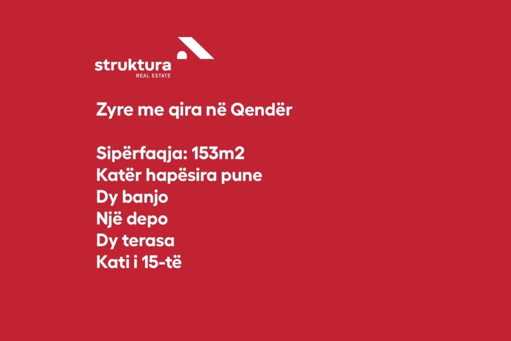 Zyre me qira, ne Qender!