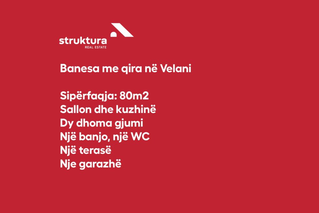 Banesa me qira, ne Velani!