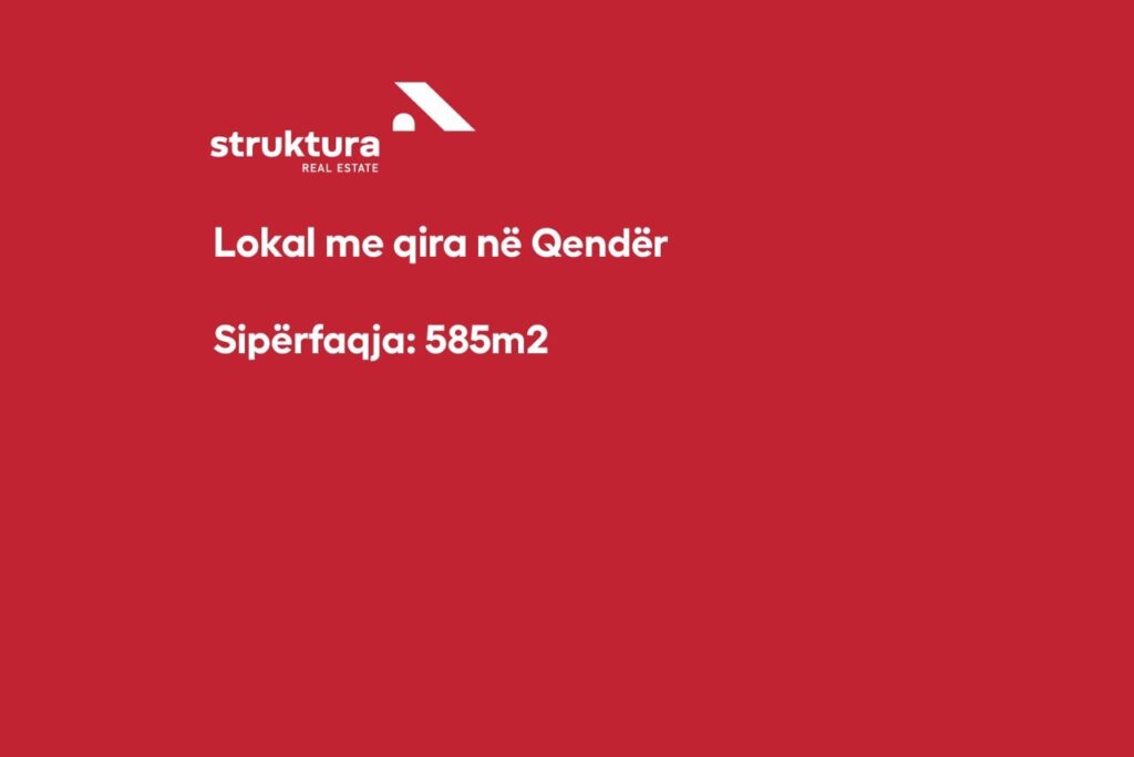 Lokal me qira, ne Qender!